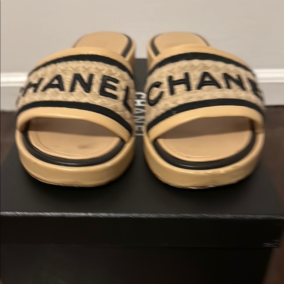 CHANEL Sandals Size 38.5